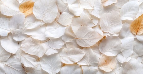 Autumn Leaves Texture. AI generated illustration.