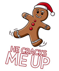 Christmas Festive Illustration for Print