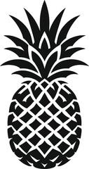 Obraz premium pineapple isolated on white