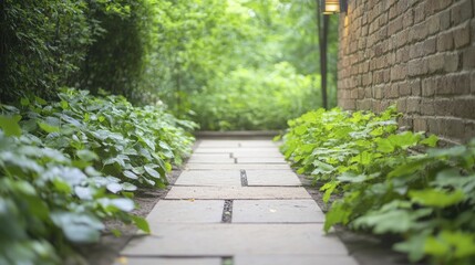 Experiential learning program in a natural outdoor setting, vibrant greenery, soft lighting