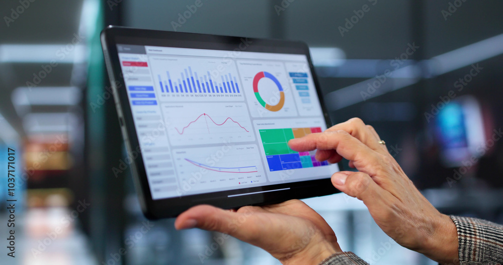 Aufkleber Data Analyst Using Data Analytics KPI