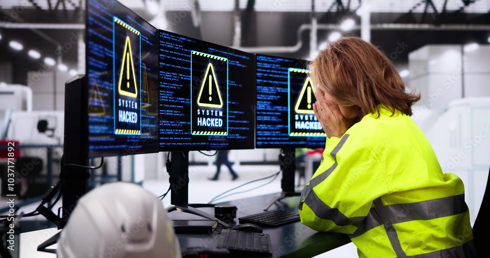 Poster shocked engineer in automated semiconductor factory during ransomware