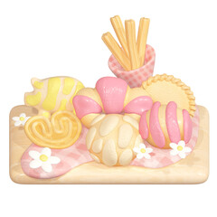 3D Mexican Pan Dulce