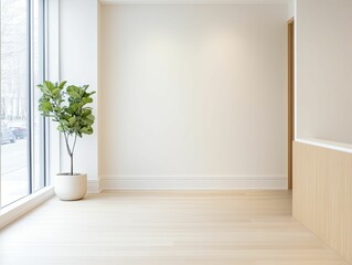 A law office focused on sustainability, utilizing eco-friendly materials, abundant natural light, and a clean minimalist aesthetic to create a welcoming and environmentally conscious space.