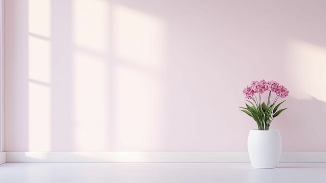 This Valentine's Day shopping initiative features a vibrant contemporary retail environment, infused with warm romantic hues and a sleek minimalist aesthetic for a delightful experience.