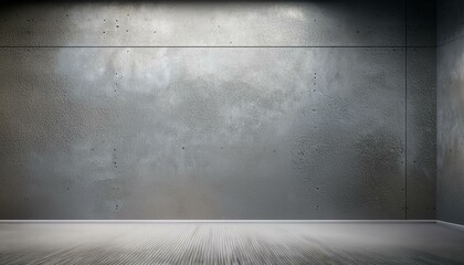 Blank concrete wall in the interior with copyspace