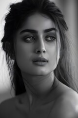Fototapeta premium Portrait of Beautiful woman model