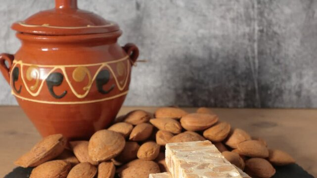 turron navidad almendras miel ingredientes 