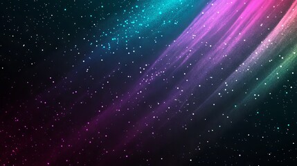 Obraz premium Abstract bright 3d blurred background, wallpaper, template, with gradient, transparent smoke, fog on dark background with glow, blue, purple , pink, for article, wall, presentation, social media desig