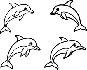 set of dolphins