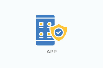 App Vector Icon Or Logo Illustration