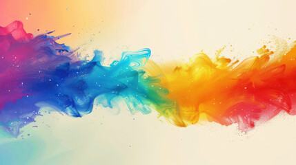 Fototapeta premium Rainbow Abstraction Wallpaper