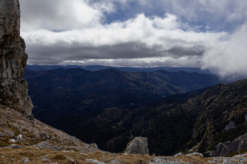 Fototapeta premium A photo of a rocky mountain