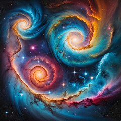 fractal burst background