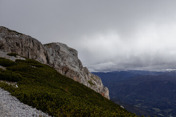 A photo of the sky is gray