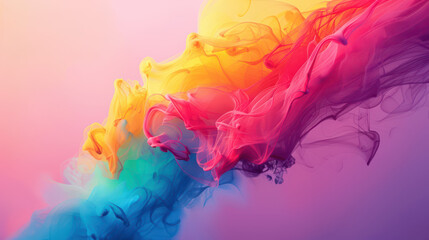 Fototapeta premium Rainbow Abstraction Wallpaper