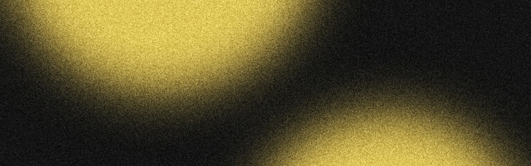 Fototapeta premium yellow and black grainy noise texture background gradient shape poster cover design