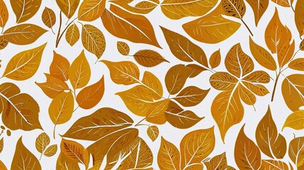 Abstract oil painting pattern in a small leave