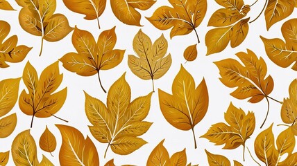 Abstract oil painting pattern in a small leave