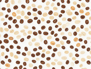 Coffee beans background