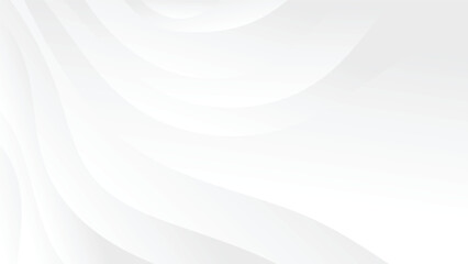Obraz premium abstract white background with curve lines