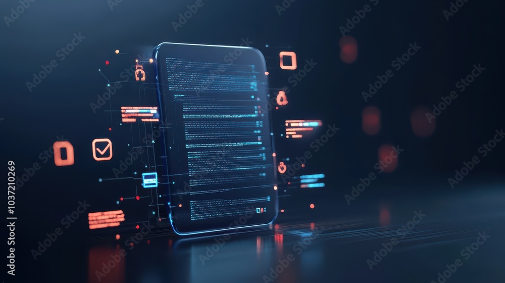 Poster exploring the future of connectivity the role of digital devices in modern communication