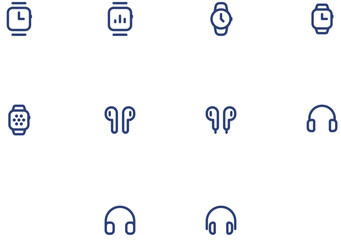 set of icons for web applications