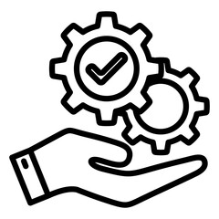 Responsibility Outline Icon