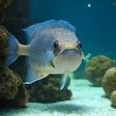 fish in aquarium