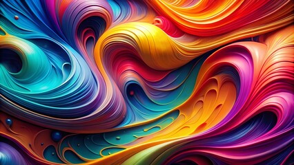 Fluid Background 3D Flow Shapes for Modern Landing Page Design and Digital Media Enhancement