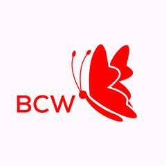 Obraz premium BCW Letter Logo