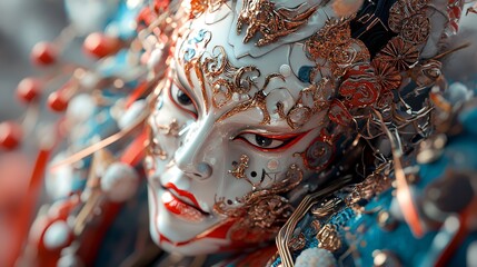 Fototapeta premium 日本伝統のデザインスタイル