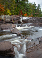 Wilson's Falls at Muskoka, Ontario, Canada.