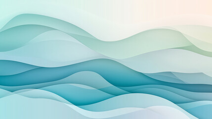 Fototapeta premium abstract background with waves