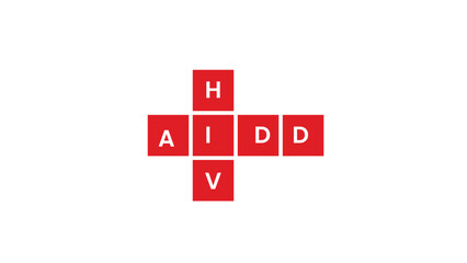 Obraz premium December is HIV AIDS Awareness Month vector. HIV month Vector design for social media and poster 