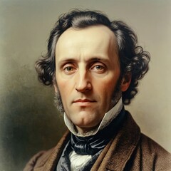 Portrait Felix Mendelssohn Bartholdy 1-1