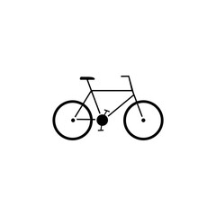 Fototapeta premium Bike icon simple sign and modern isolated on white background.