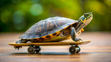 Illustration of slow and consistent