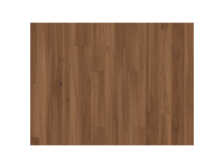 wooden box isolated on white