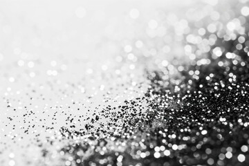 white black glitter texture abstract banner background