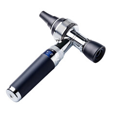Otoscope, isolated on white