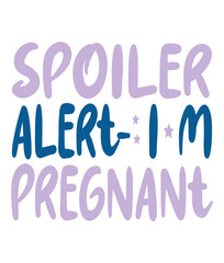 Retro, Pregnancy, Craft Design. T-shirt Design. Illustration