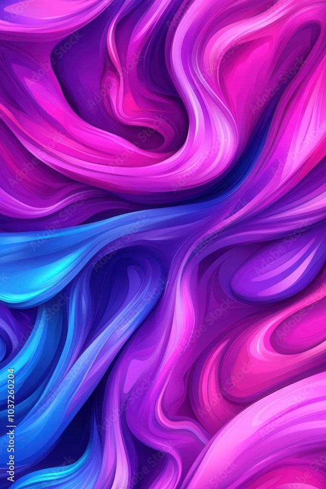 Canvas Prints colorful universe sky clouds pattern, vibrant abstract seamless design featuring retro carving style
