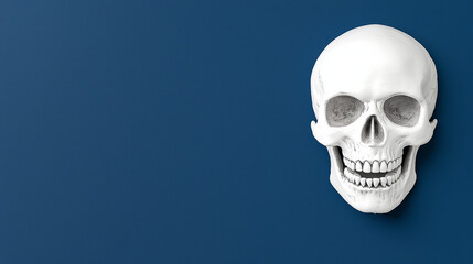 Fototapeta premium skull decoration and crossbones, Ai