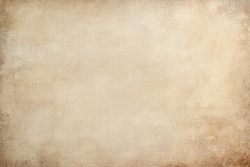 Obraz premium A vintage beige background with subtle, faded textures for an antique look. The background features soft and muted tones that evoke the feel of aged paper or old parchment