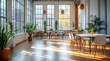 Bright and Spacious Modern Office Interior Design