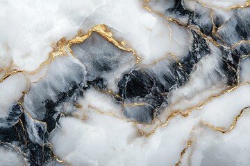 Marble texture, white background, gold edges, marble pattern