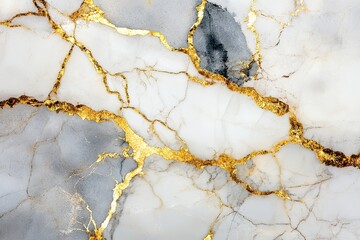 Marble texture, white background, gold edges, marble pattern