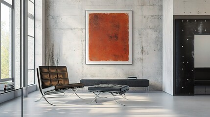 Modern Interior Design with Simple Furniture