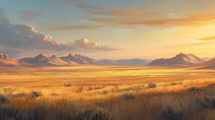 Golden Hour Landscape